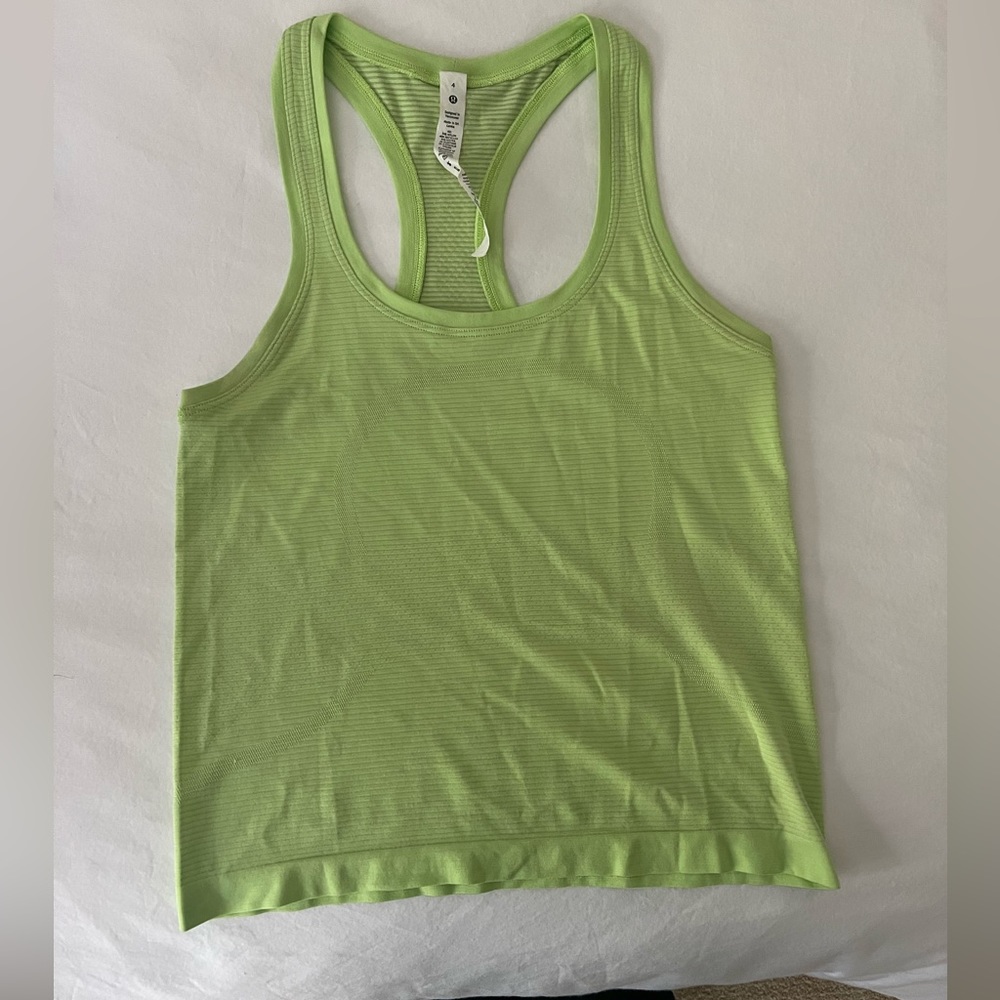 Speed up crop tank top